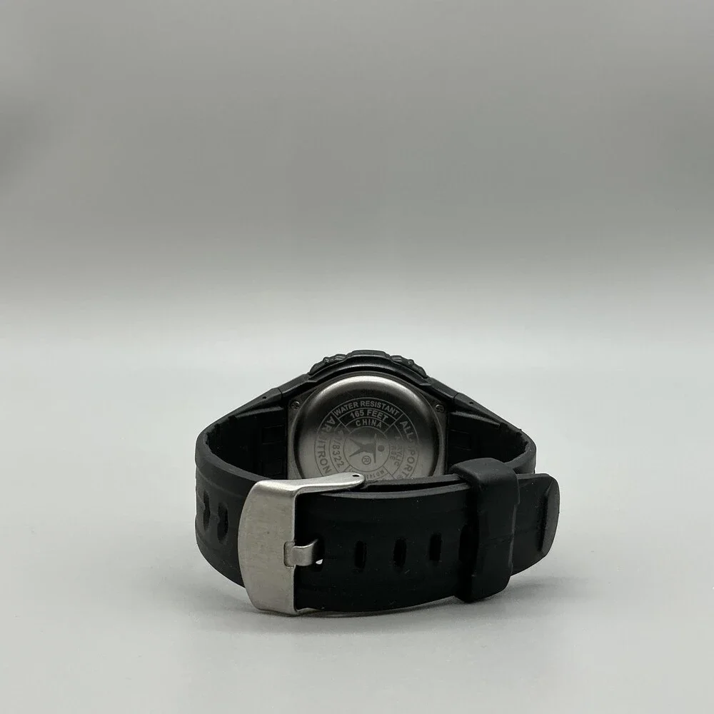 Armitron All-Sport 40/8322 Mens Watch 45mm Digital Black Chrono Alarm Day Date